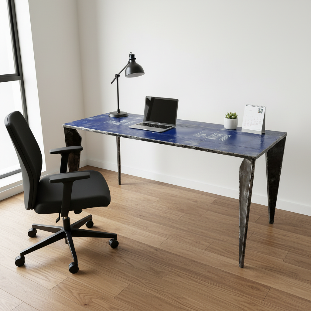 Oil Barrel Desk Type #4