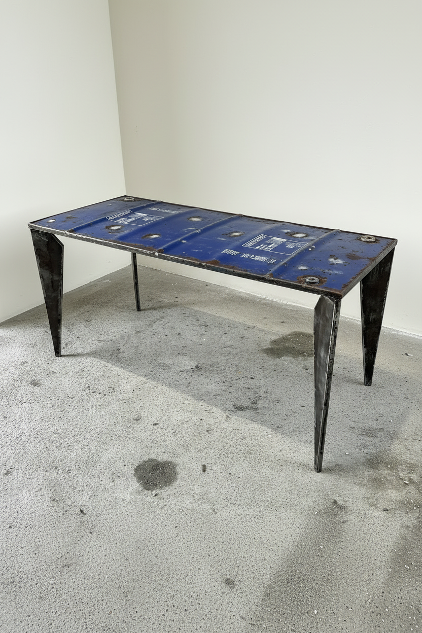 Oil Barrel Desk Type #4