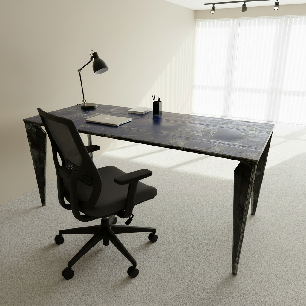 Oil Barrel Desk Type #4