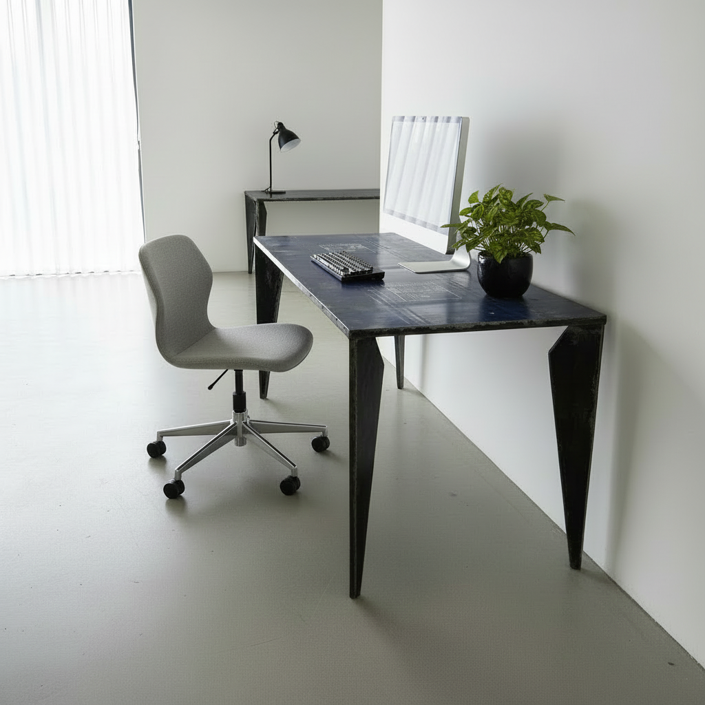 Oil Barrel Desk Type #4