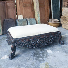 Load image into Gallery viewer, Rosewood Footstool

