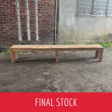 Load and play video in Gallery viewer, Noosa Bench (270cm) - display unit

