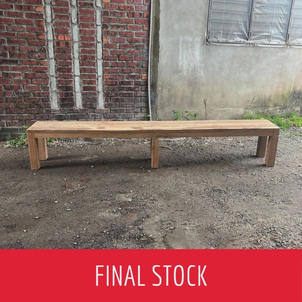 Noosa Bench (270cm) - display unit