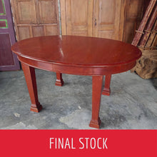 Load and play video in Gallery viewer, Oval Teak Dining Table
