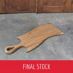Teak Curved Platter/Cheese Board