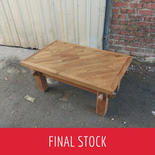 Load and play video in Gallery viewer, Diagonal Parquet Coffee Table
