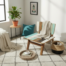 Load image into Gallery viewer, Rustic Teak Lounger
