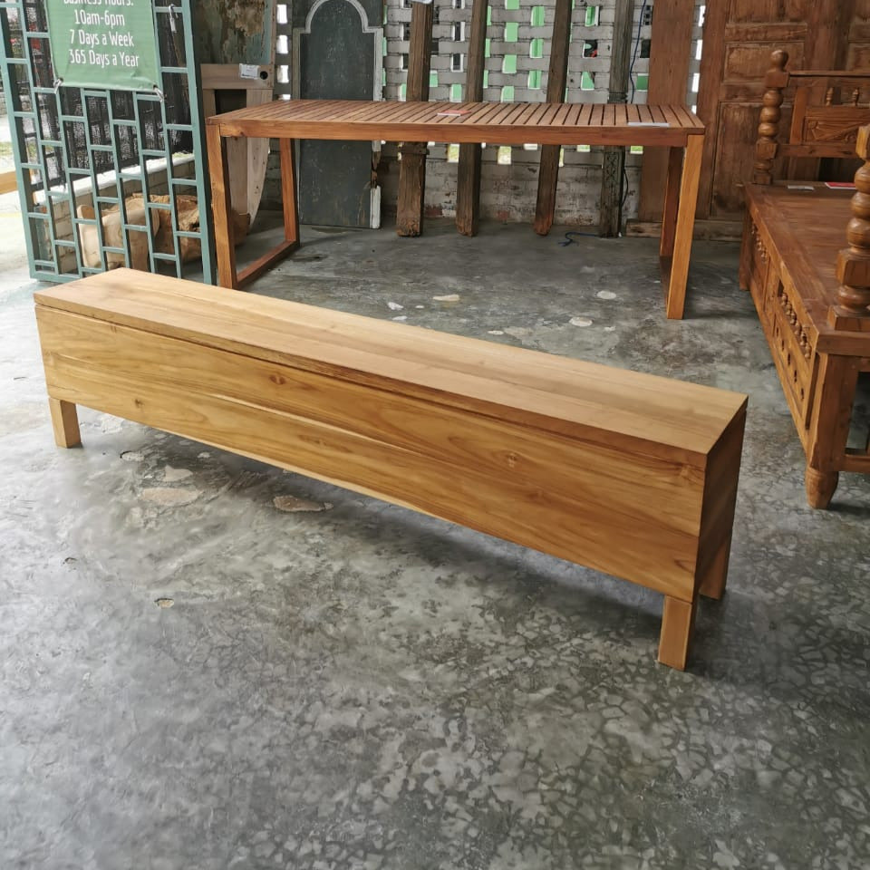 Noosa Box Bench (w. storage) - display unit (180cm)