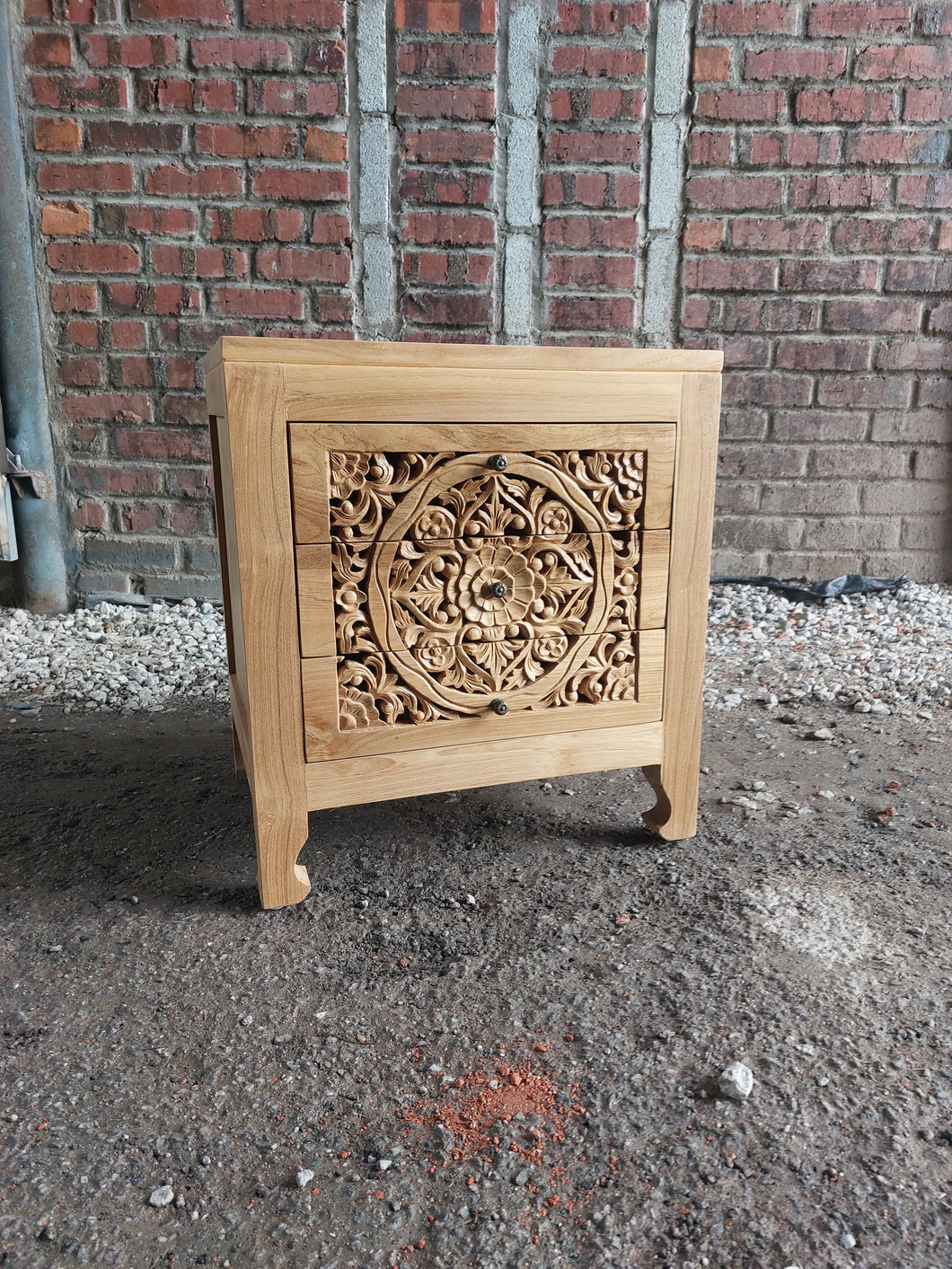 Ornate Bedside Table