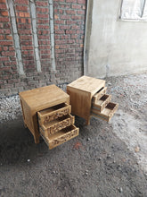 Load image into Gallery viewer, Ornate Bedside Table
