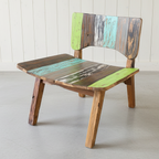 Rustic Teak Lounger