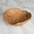 Live Edge Teak Fruit Bowl