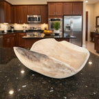 Live Edge Teak Fruit Bowl