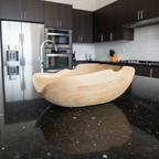 Live Edge Teak Fruit Bowl