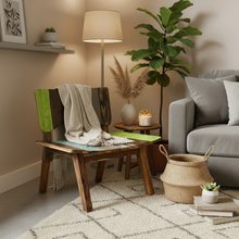 Load image into Gallery viewer, Rustic Teak Lounger
