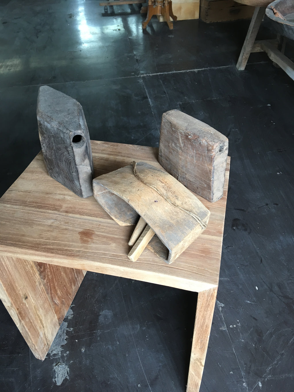 Javanese Teak Cowbell (pre-owned)
