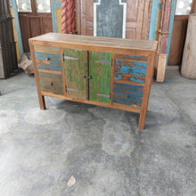 Load image into Gallery viewer, Rustic Cabinet/Entry Console (120cm) type 6
