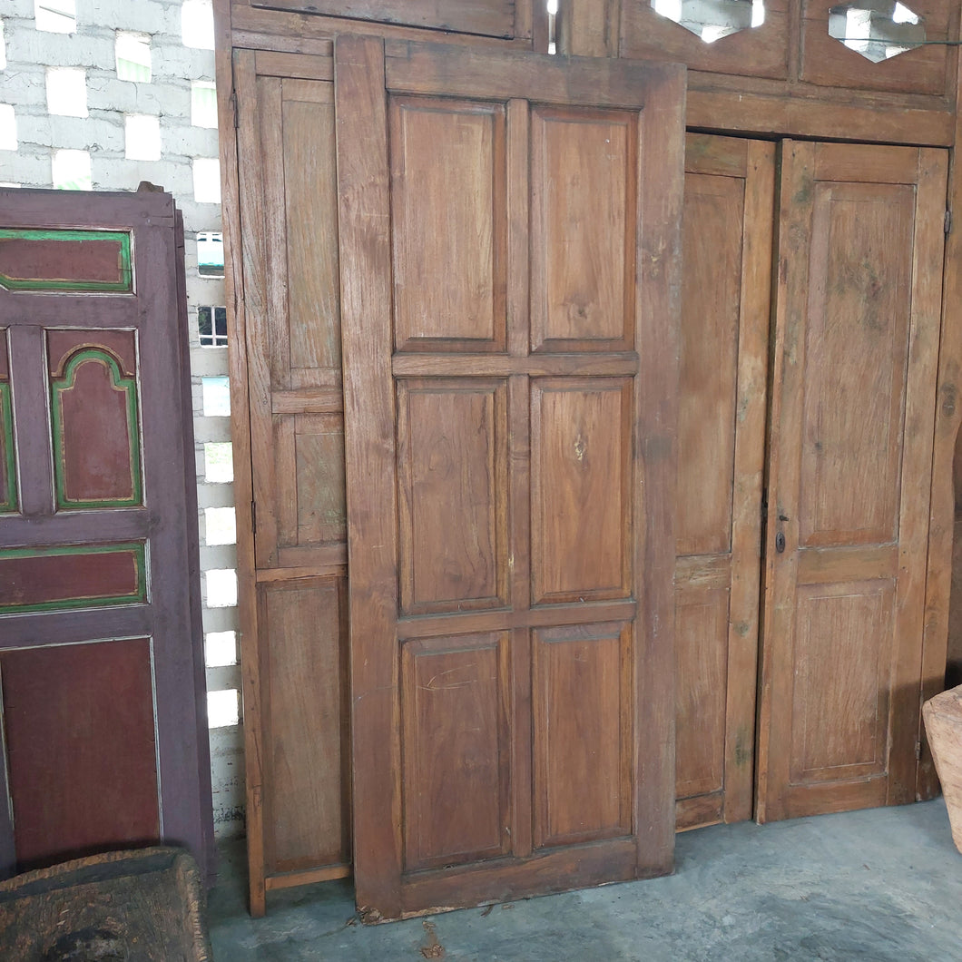 Solid Teak Door (damaged)