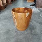 Teak Vase/Pot