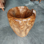 Teak Root Vase