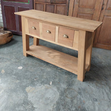 Load image into Gallery viewer, Teak Entry Console (120cm)
