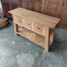 Load image into Gallery viewer, Teak Sideboard/Entry Console (120cm)
