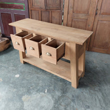 Load image into Gallery viewer, Teak Entry Console (120cm)
