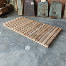 Load image into Gallery viewer, Solid Teak Bath Mat
