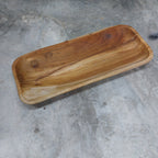 Live Edge Decorative Bowl (Teak)