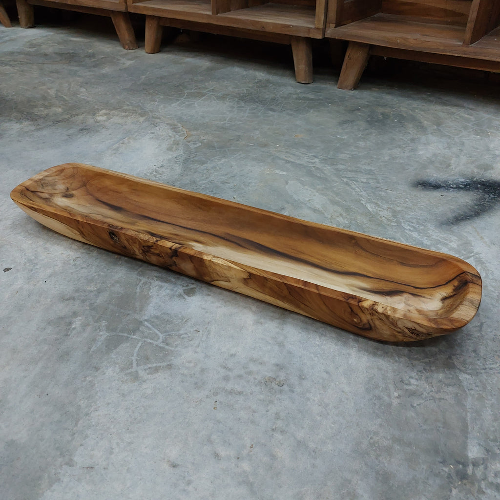 Live Edge Decorative Bowl (Teak)
