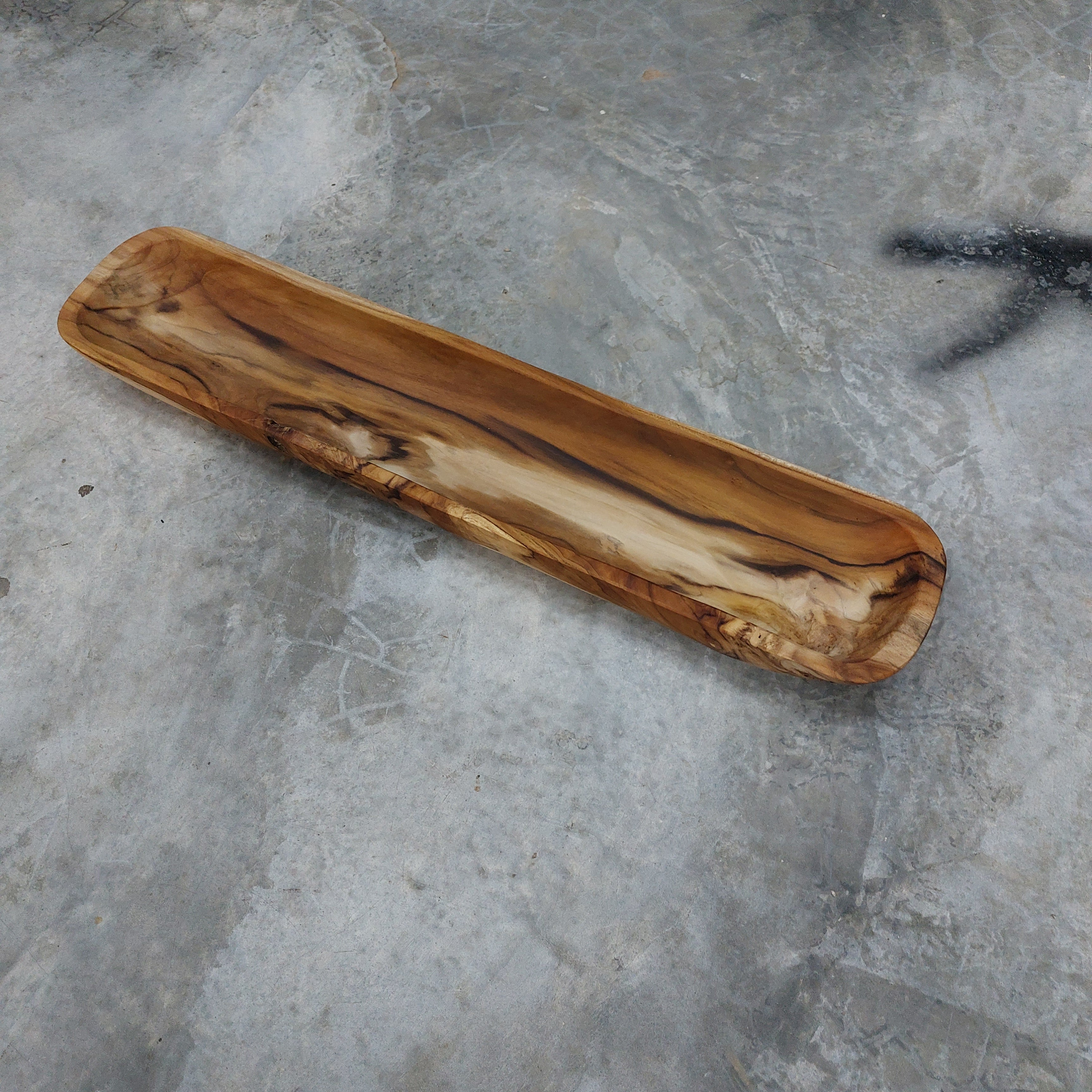 Live Edge Decorative Bowl (Teak)