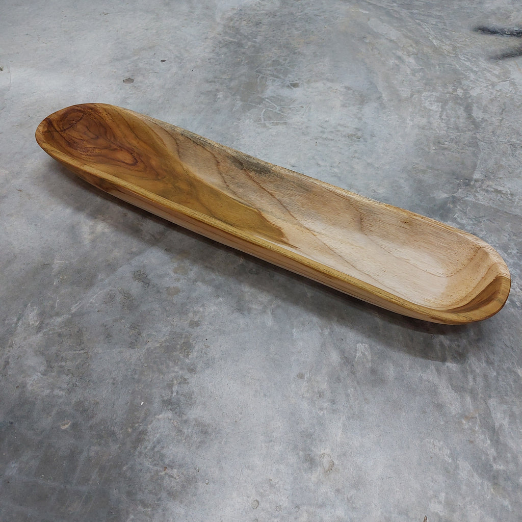 Live Edge Decorative Bowl (Teak)