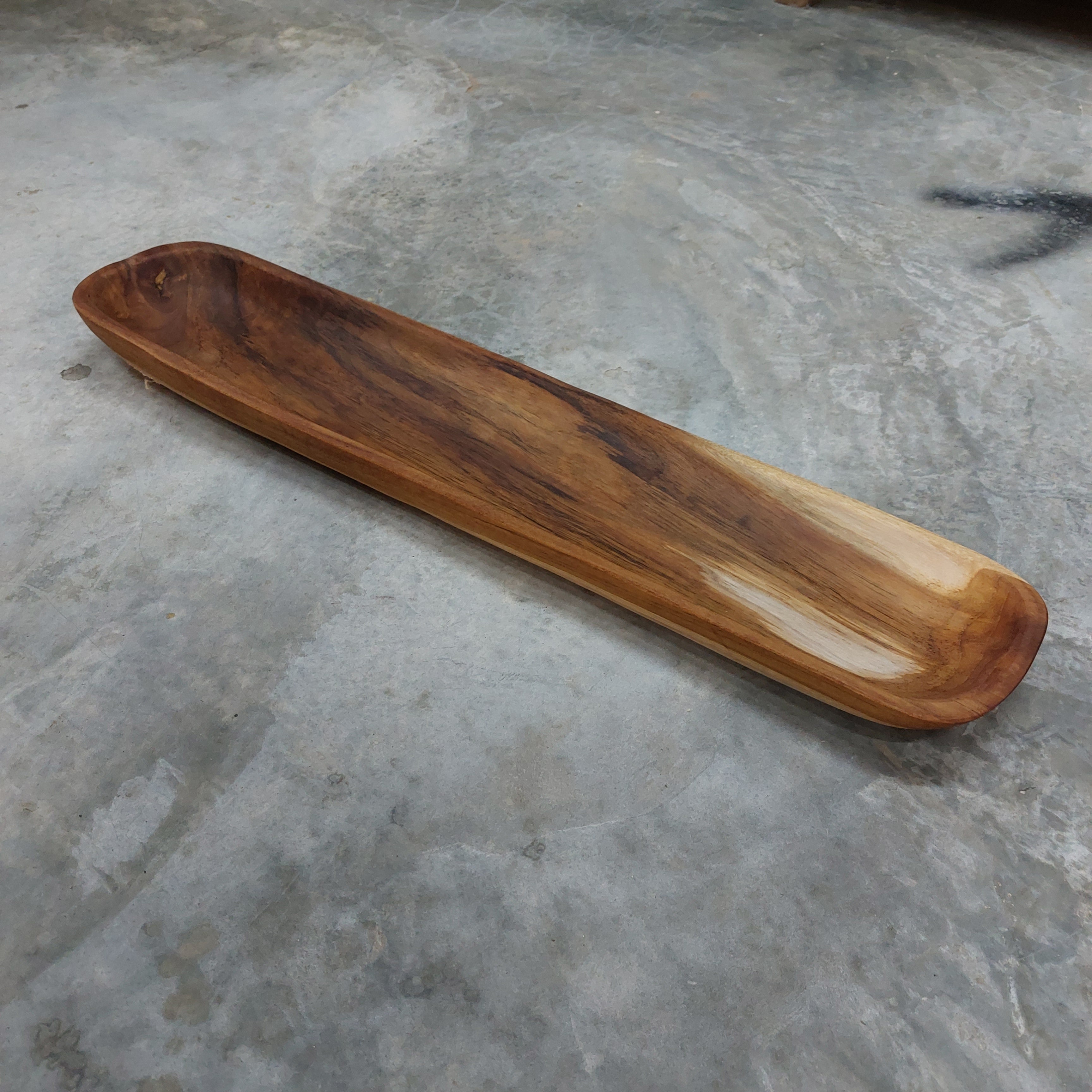 Live Edge Decorative Bowl (Teak)