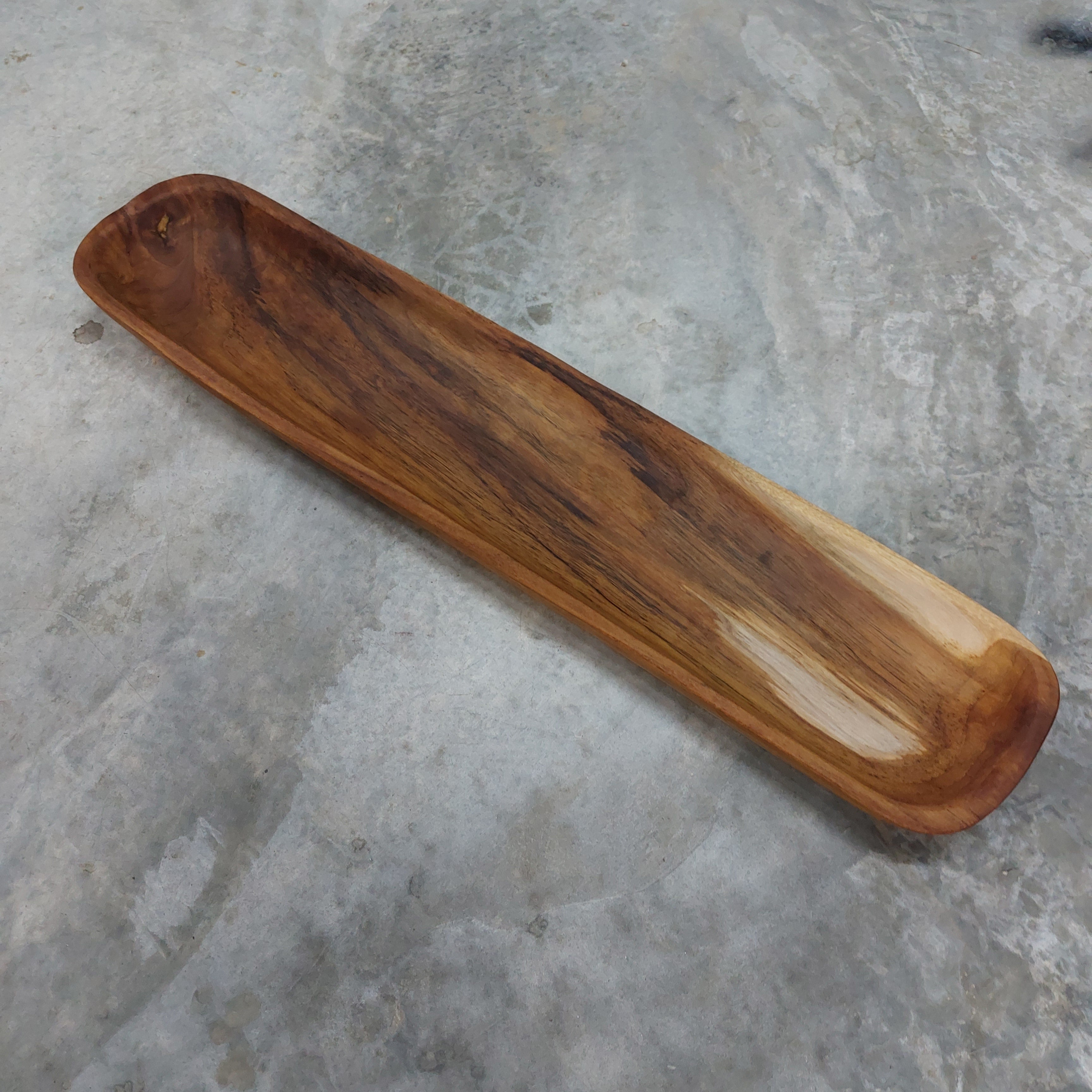 Live Edge Decorative Bowl (Teak)