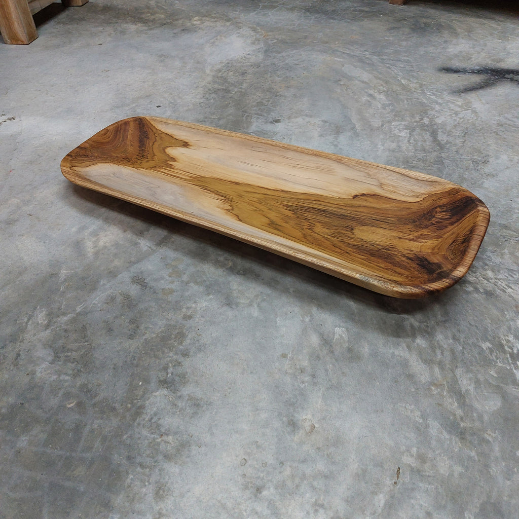 Live Edge Decorative Bowl (Teak)