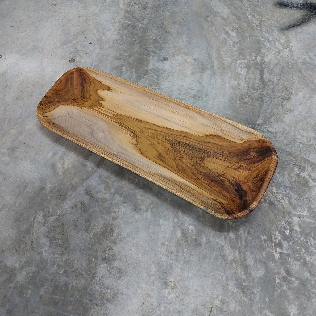Live Edge Decorative Bowl (Teak)