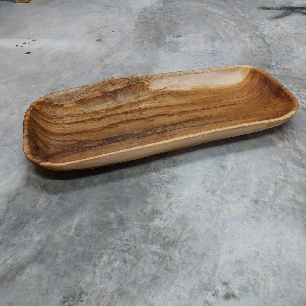 Live Edge Decorative Bowl (Teak)