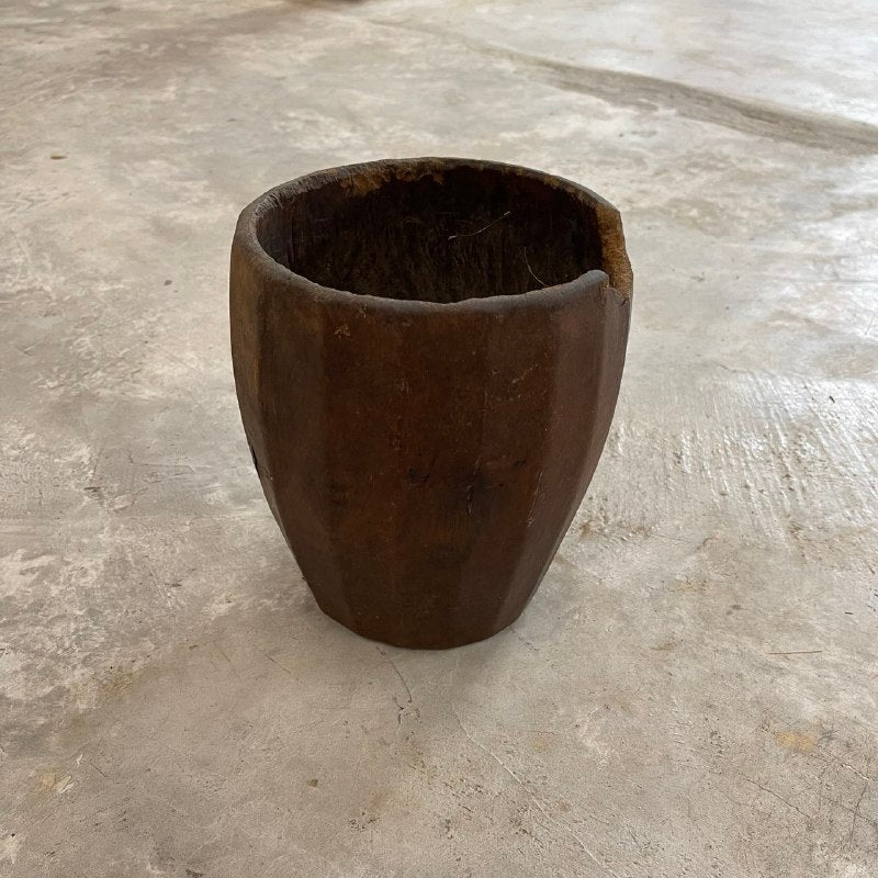 Teak Vase Ornament #1 (pre-owned)