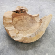 Load image into Gallery viewer, Teak Basin/Sink (live edge)
