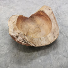 Load image into Gallery viewer, Teak Basin/Sink (live edge)
