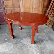 Load image into Gallery viewer, Oval Teak Dining Table
