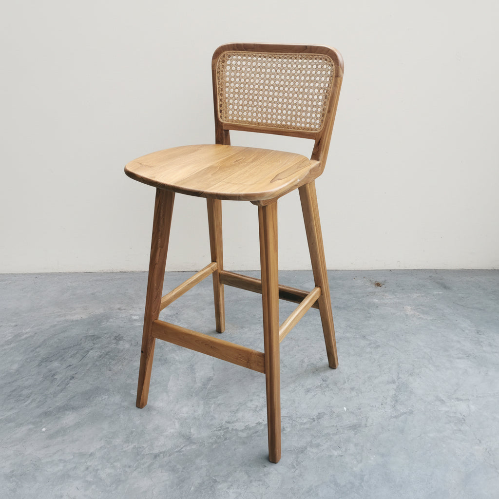 Bingin Low Back Bar Stool (60-75cm)