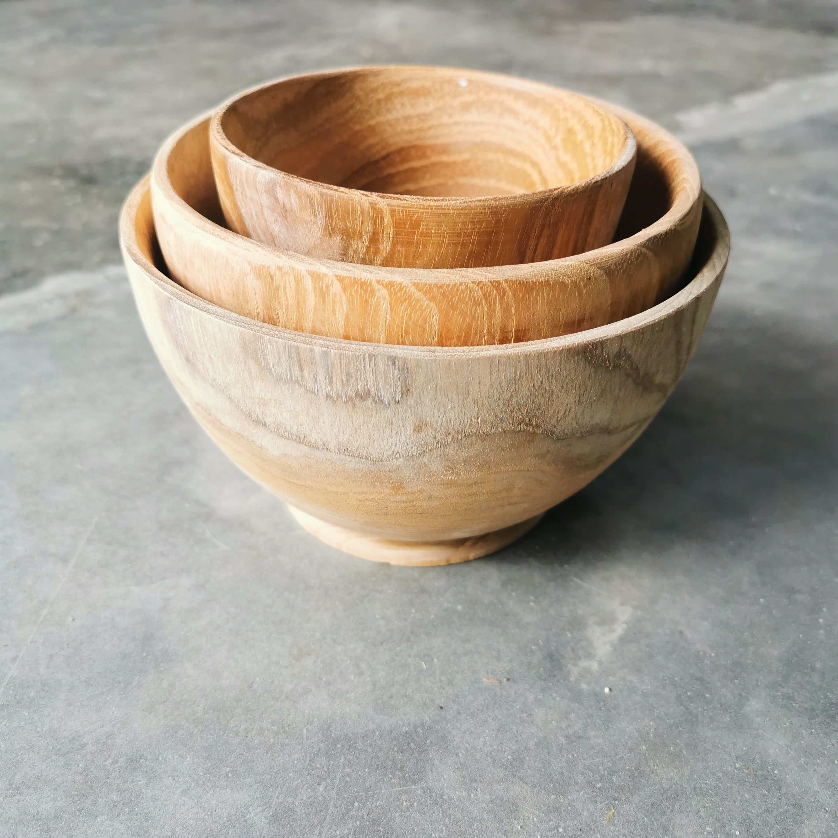 Teak Rice Bowl
