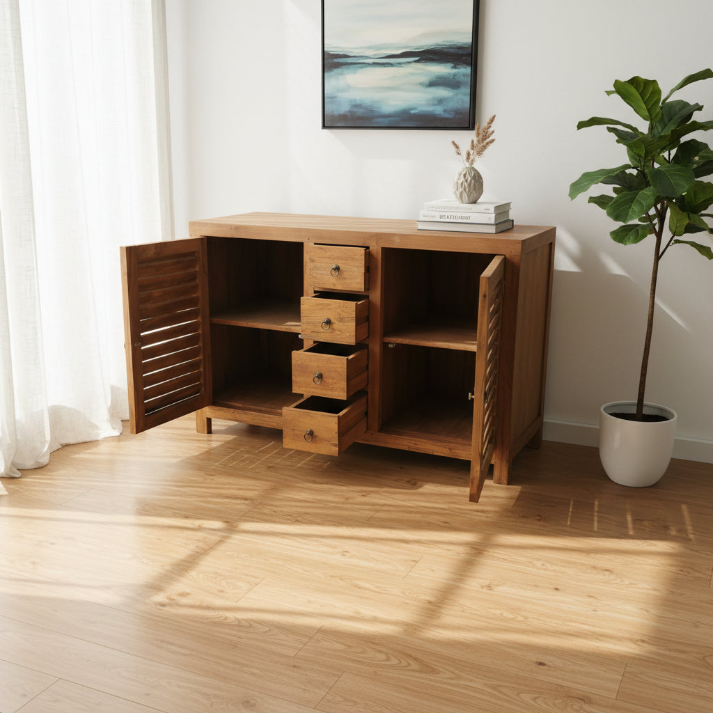 Louvred Cabinet (120cm) type 1