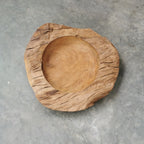 Live Edge Teak Bowl (Extra Thick)