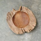 Live Edge Teak Bowl (Extra Thick)