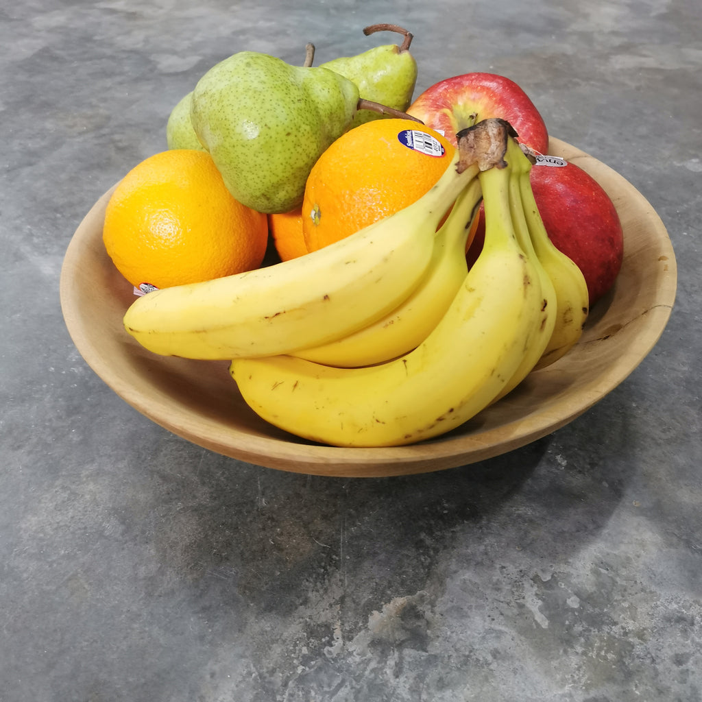 Teak Fruit Bowl
