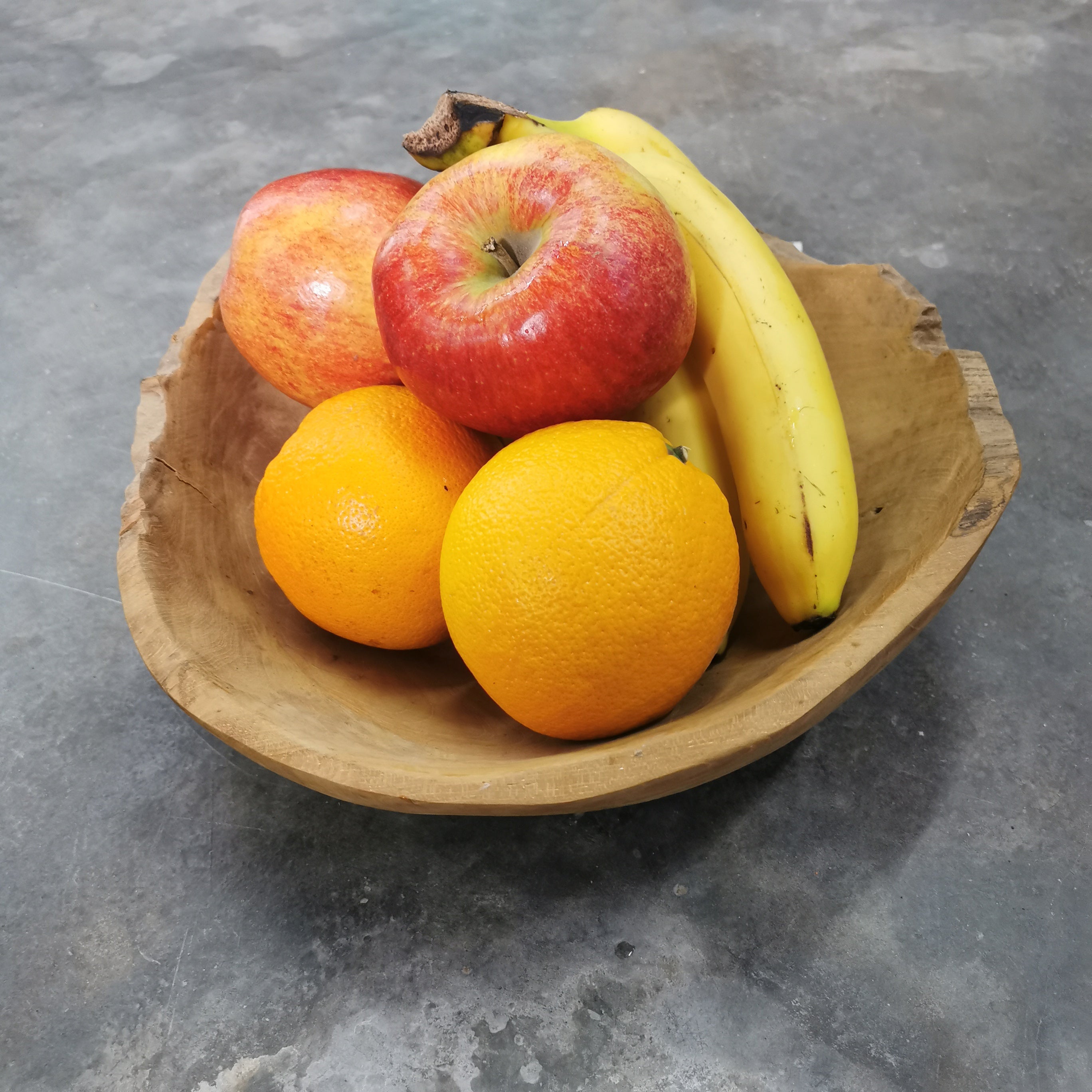 Live Edge Teak Bowls (thick)