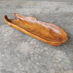 Live Edge Decorative Bowl (Teak)