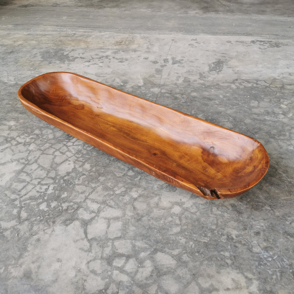 Live Edge Decorative Bowl (Teak)